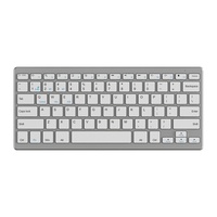 K019 Kablosuz Membran Klavye-78 Tuşlu Mini Sessiz Masaüstü Cep Telefonları Tabletler ve Bilgisayarlar için (Çok Dilli)