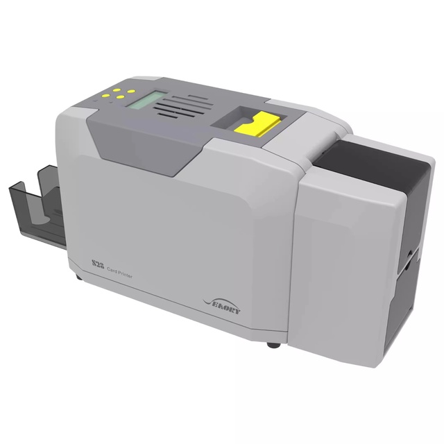 Cheapest SEAORY S28 300DPI Desktop Double-sided PVC Card Printer Thermal Direct Printing ID Card Printer