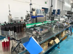 Pet Cup Wasser füll maschine Kunststoff trinken Mineral Pharma Maschinen in Flüssigkeit und Kappe Pharmazeut ische automatische GMP