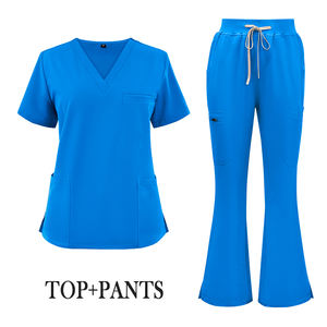 Meilleures ventes 2025 Fabricant en gros <span class=keywords><strong>Blouse</strong></span> médicale de haute qualité Uniformes d'infirmière d'hôpital Scrubs en spandex pour femmes de grande taille - Product Image 1