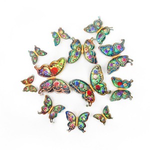 12 Pegatinas de Mariposas 3D Simuladas de Doble Capa, Decoración Creativa para el Hogar, Pegatinas de Pared para Habitación Infantil, Pegatinas de Pared 3D - Product Image 3