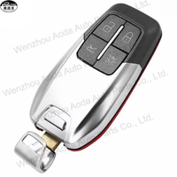 Coque de clé de voiture intelligente à 4 boutons pour Ferrari – Remplacement de coque de clé télécommande – Vente flash