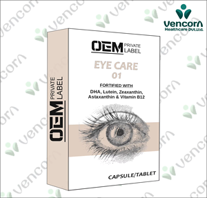 Comprimés de soins oculaires de qualité supérieure approuvés par l'USFDA 01 Nutraceutique Fabrication tierce - Product Image 5