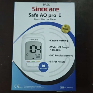 Appareil de mesure du glucose sanguin Sinocare Safe AQ Pro I, lecteur de glycémie, <span class=keywords><strong>capteur</strong></span> de glucose, bandelettes de test pour diabétiques, bandelettes de test de glucose - Product Image 5
