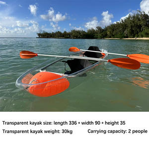 Wolang kayak transparent en polycarbonate <span class=keywords><strong>bateau</strong></span> de pêche <span class=keywords><strong>bateau</strong></span> de tourisme de loisirs <span class=keywords><strong>bateau</strong></span> kayak double vente directe d'usine prix ami - Product Image 6