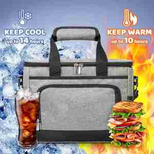 Sac isotherme de pique-nique personnalisé de haute qualité pour le camping en plein air, sac isotherme réutilisable personnalisé - Product Image 5