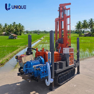Equipo de Perforación de Pozos de Agua Móvil de 300 m, Máquina Perforadora Neumática Diésel, Equipo para Pozos de Agua Todo Terreno - Product Image 1