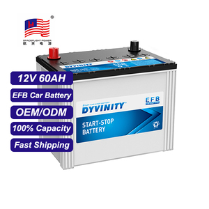 Baterías de plomo ácido sin mantenimiento 12v60ah 75D23L/Q85 batería de parada de arranque de <span class=keywords><strong>coche</strong></span> automático - Product Image 2
