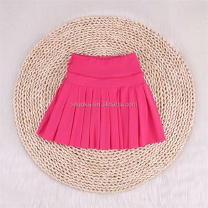 Jupe courte <span class=keywords><strong>de</strong></span> <span class=keywords><strong>sport</strong></span> d'été pour filles <span class=keywords><strong>de</strong></span> couleur au design personnalisé Jupe plissée pour bébé <span class=keywords><strong>de</strong></span> haute qualité à séchage rapide Yoga Golf Sportswear - Product Image 3