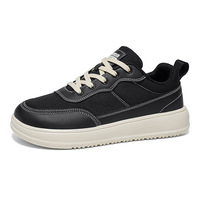 Baskets basses décontractées pour hommes avec logo personnalisé, en cuir à lacets, respirantes, légères et confortables, style créateur