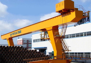 Grue à portique 5t 10t 20t 50t, grue à portique mobile à roues électriques de 30 tonnes, grue à portique montée sur <span class=keywords><strong>rail</strong></span> pour conteneurs pour port - Product Image 2