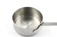 100ml Argent Style Coréen Mini Bols De Service En Acier Inoxydable Sauce Tasse Dip Tasse avec Poignée