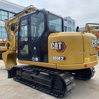 Excavadora Hidráulica Usada Caterpillar 308E2 Mini, de Segunda Mano, para 308E2, Motor de 8 Toneladas, Pocas Horas de Trabajo, Modelo 2017-2025, EE. UU.