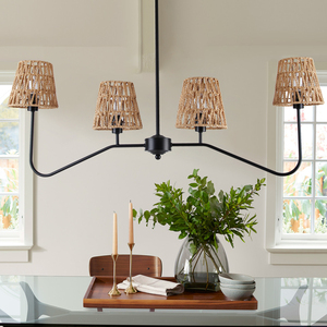 Lámparas colgantes de bambú tejido para salas de té elaboradas con bambú, restaurantes de estilo chino - Product Image 5