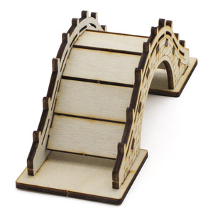 Kit de bricolaje de modelo de puente de arco de madera para niños, juguete educativo científico, herramienta de aprendizaje de ensamblaje de rompecabezas 3D - Product Image 3