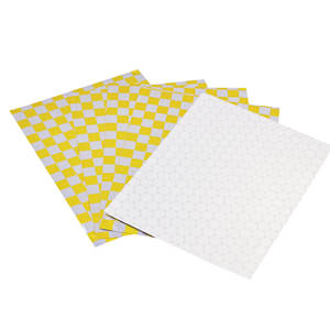 Emballage en papier personnalisé de haute qualité, imprimé avec un logo personnalisable, imperméable, résistant à l'huile, pour la restauration rapide, les hamburgers, les sandwichs - Product Image 1