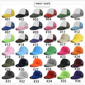 Promotion Sales Sublimation Sponge Net Trucker Cap Advertising Cap Custom <b>Printed</b> Embroidered Cap Baseball Summer Sun Visor Hat - Product Image 6