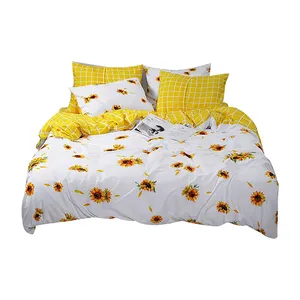 Hot Sản phẩm bán chạy Quilt Cover 2023 in kỹ thuật số giường Quilt Cover bedding Set 100% polyester giá rẻ bán buôn Quilt giường Cove