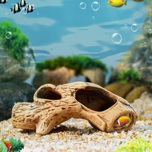Keramische aquariumdecoratie, schuilplaats, kweekhuis voor cichliden en garnalen, onderwater ornament voor de bodem. - Product Image 4