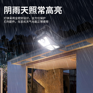 Solar LED <b>Clamp</b> <b>Light</b> For Garden Wall And Fence Human Body Ultra Bright Waterproof 2-Year Warranty - Product Image 4