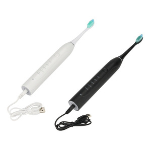 Cepillo de Dientes Eléctrico Sónico 28x31x178mm Recargable por USB Resistente al Agua con Base de Carga - Product Image 3