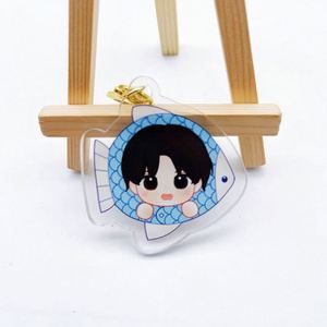 <b>Custom</b> Printed Clear Logo <b>Keychains</b> 6-Color UV Printed Acrylic & Zinc Alloy Charms Translucent Plastic & Metal <b>Keychains</b> & Gifts - Product Image 4