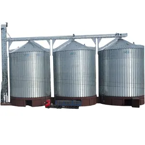 Made in china superior quality portable grain storage bins flat bottom silo