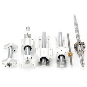 รางเลื่อนแบบวงกลม HENTO รางรองรับแบบเส้นตรง อลูมิเนียม รางเลื่อนแบบเส้นตรง SBR12 SBR16 SBR20 SBR25 SBR30 SBR35 SBR40 กวางตุ้ง - Product Image 1