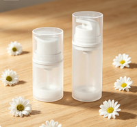 Flacon vide en gros pour lotion sous vide 30-150ml, finition givrée, emballage cosmétique pour nettoyant visage/crème/lotion