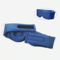 Masque pour les yeux en soie réglable avec velcro pour dormir la nuit, masque de sommeil doux et naturel pour les yeux, doux pour la peau et les cils