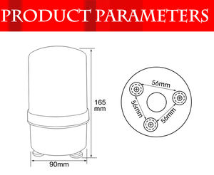 SNTOOM Luz de Advertencia Giratoria LED Roja de Alta Luminosidad ST-01JHR, Dispositivo de Alarma Audible y <span class=keywords><strong>Visual</strong></span> con Carga Magnética, 12V/24V/220V - Product Image 6