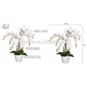 Cây Nhân Tạo Và Hoa Mới Thời Trang Nhà Lớn Trong Chậu Phong Lan Hight Chất Lượng Trắng Top Bán Cây Nhân Tạo Nhà Máy - Product Image 2