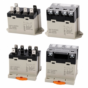 NOUVEAU Interrupteur miniature étanche SCR5 pour climatisation CVC, 24V 120V 240V 277V CC, 25A 30A 40A, SPDT DPDT, pour montage sur rail DIN et carte PCB, usage général - Product Image 1