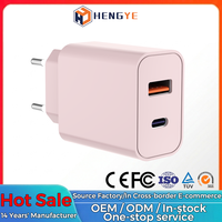 Chargeur rapide pour téléphone intelligent Usb Type c US Adaptateur de chargeur de chargeur de vitesse rapide Chargeur de téléphone 20w