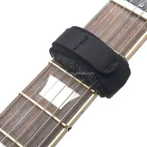 Gitar Fret dizeleri dilsiz gürültü damperi Muter sarar gitar işın bant gitar bas Ukulele dize aletleri için 2 boyutları