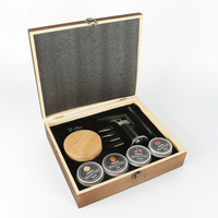 Kit de fumage premium pour whisky, ensemble de fumoir de bar avec copeaux de bois et torche, pour fêtes, camping, cigares, bar à bourbon, cocktails, cadeau