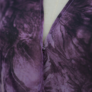 Yibaoli 제조사 우아한 이드 두바이 아랍어 롱 원피스 4 색 인쇄 이슬람 원피스 오픈 아바야 매칭 스카프 - Product Image 6