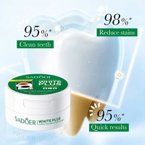 Poudre dentifrice SADOER en marque privée, nettoyage en profondeur, rafraîchisseur d'haleine, élimination des taches <span class=keywords><strong>de</strong></span> café, poudre blanchissante <span class=keywords><strong>pour</strong></span> <span class=keywords><strong>les</strong></span> <span class=keywords><strong>dents</strong></span>, <span class=keywords><strong>pour</strong></span> usage domestique - Product Image 3