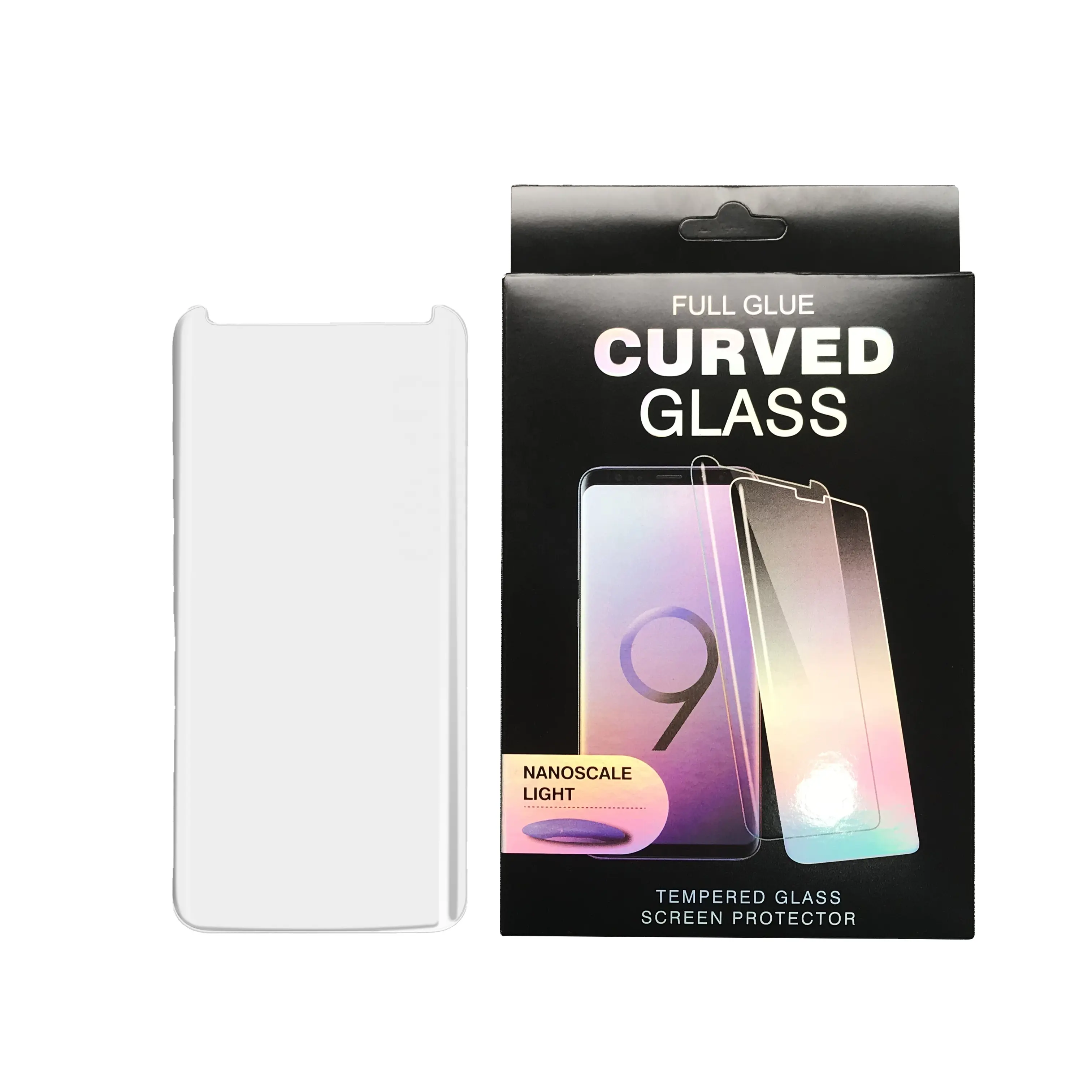 UV 3D Edge Curved Glass Screen Protector Tempered Glass For Samsung S22 Plus Ultra Protective Film Mobile Cell Phone