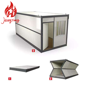 Moduli Prefabbricati Portatili Pieghevoli, Container Mobili per Ufficio, Casa Pieghevole Residenziale Conveniente - Product Image 4