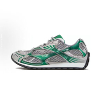 Vente en gros de baskets basses rétro, chaussures décontractées en maille respirante, chaussures de course tendance Y2K, fabricant de logos personnalisés