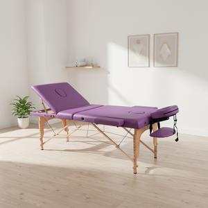 Table <span class=keywords><strong>de</strong></span> massage pliante OEM <span class=keywords><strong>de</strong></span> qualité supérieure, design léger, idéale pour les professionnels <span class=keywords><strong>de</strong></span> la thérapie et le massage itinérant - Product Image 1