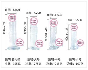 2024 Realistische Dildo Clear Siliconen Volwassen Seksspeeltjes G-Spot Dildo Sterke Zuignap Seksspeeltjes Voor Vrouwen Penis Dong Vaginaal - Product Image 6