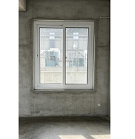 Ventana Corredera de PVC de Alta Eficiencia Energética con Vidrio Transparente y Diseño de Deslizamiento Horizontal