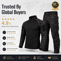 Ensemble de combinaison de camouflage tactique respirante en coton unisexe Cema CZ pour entraînement extérieur - Fabricant transfrontalier