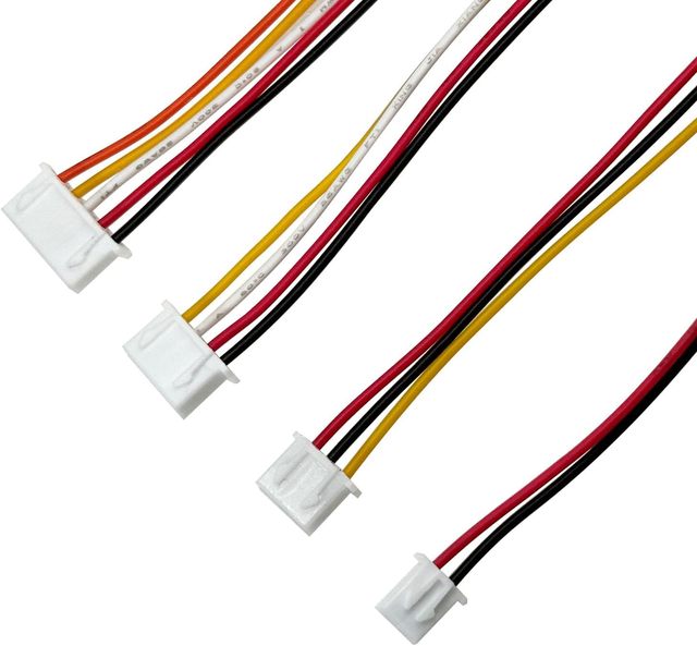 XH2.54MM Double End PVC Automotive Female Male Connector 200mm Electronic Wire Cable Extension Terminals JST XH