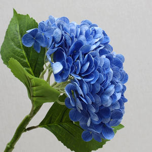 C-088 Vente chaude Hydrangea artificielle au toucher réel Fleurs de mariage en latex Blanc Vert Bleu Hydrangea pour Noël Pâques Occasions - Product Image 4
