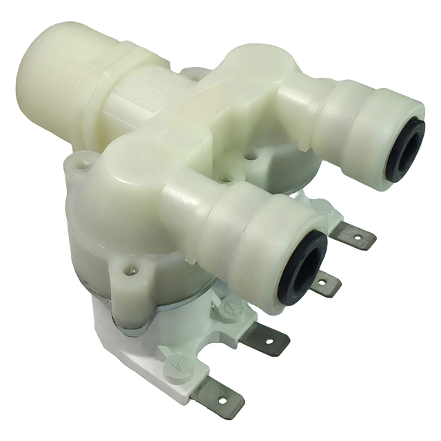Quick Coupling Water Inlet Valve for Washing Machine,Dishwasher,Water Dispenser and Water Purifier (G3/4''*8mm)