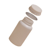 Bouteilles en PE blanches anti-effraction en gros de 20 ml, 40 ml, 100 ml, paquets de capsules vides avec bouchons à vis.