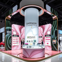 Stand d'exposition modulaire personnalisé MEGA Modern Fashion Pop Up Store pour événements et salons d'art